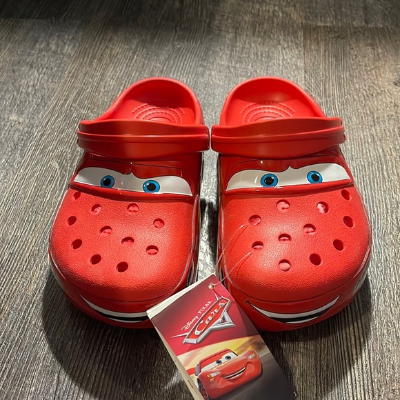 CROCS Shoes Lightning Mcqueen Crocs Light Up Poshmark